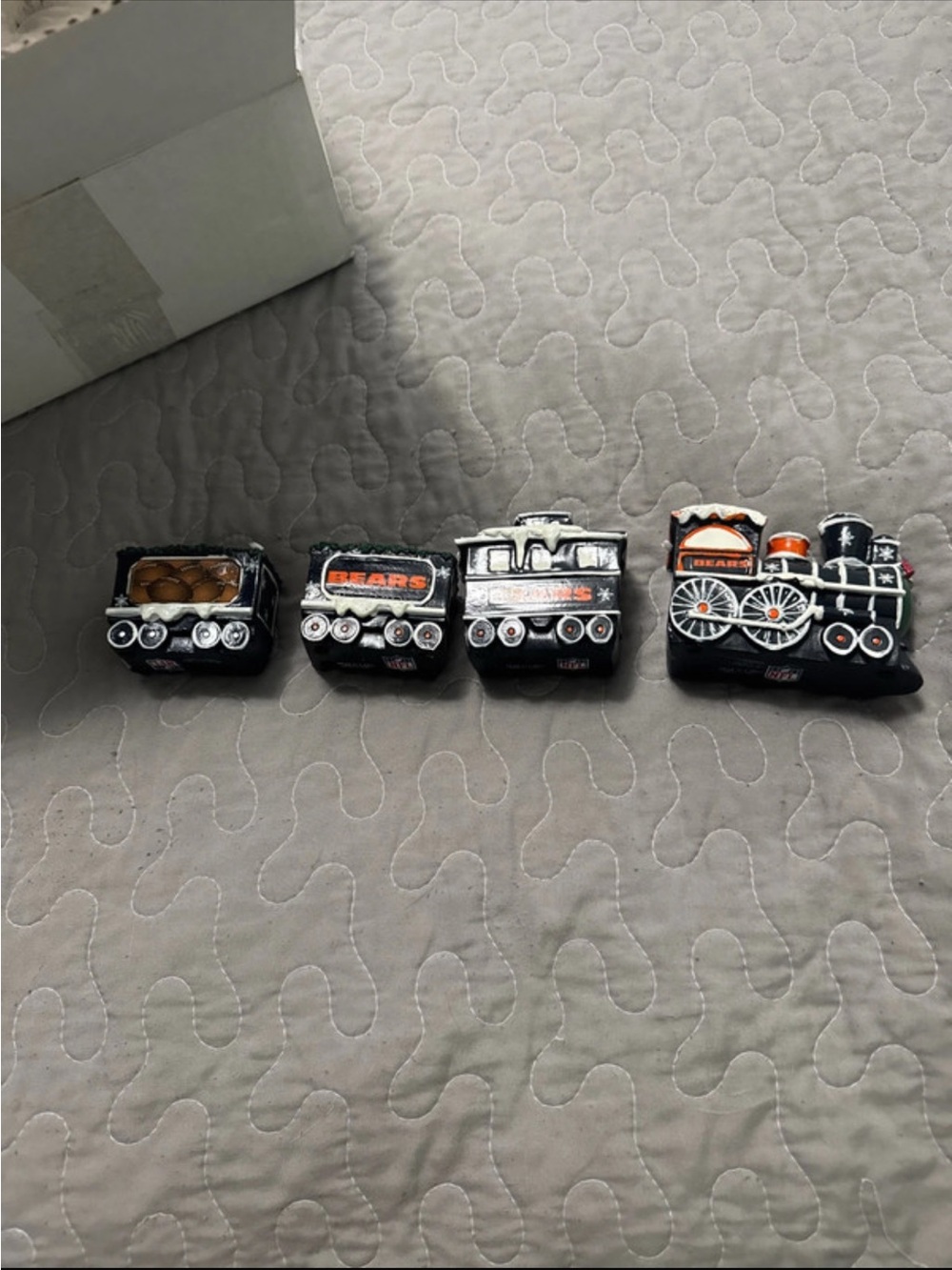 Chicago Bears Black & Orange Decorative Train